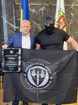 Міський голова Чернівців отримав подяку від розвідників